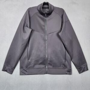 OGIO Track Jacket Mens XL Gray Full Zip Athletic Performance Training OE703